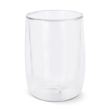 Doppelwandige Kaffeetasse aus Glas, 320 ml