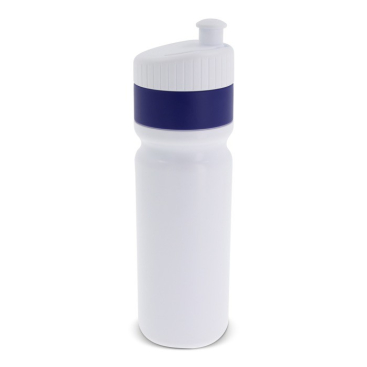 BPA-freie Sportflasche mit farbigem Rand, 750 ml