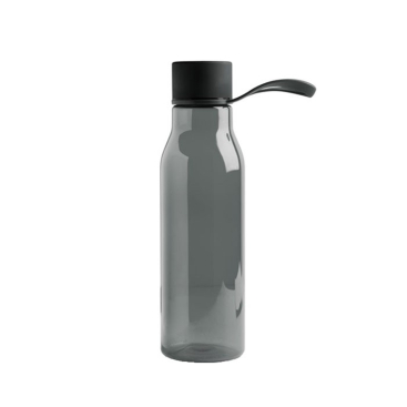 Tritan-Flasche mit Metalldeckel und Silikongriff, 600 ml