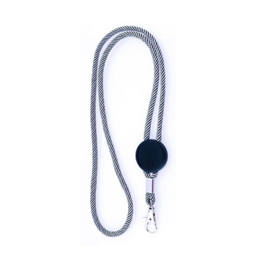 Verstellbares Lanyard aus Polyester mit Karabiner, 3 cm