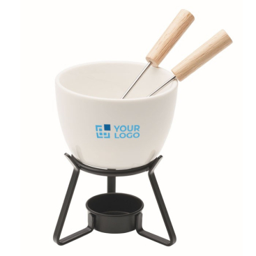 Kleines Schokoladenfondue-Set für 2 Personen, 240 ml