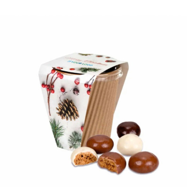 Lebkuchen mit 3 Schokosorten (Weiß